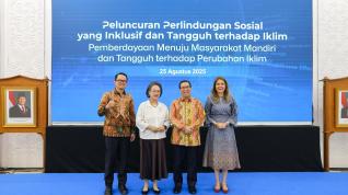 Photo 1 - Indonesia Launches CRISP Project to Build Climate-Resilient and Inclusive Communities